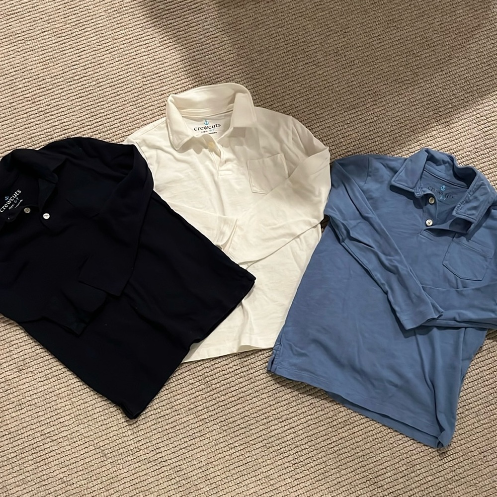 Crewcuts Long-Sleeve Shirts, Size 6-7